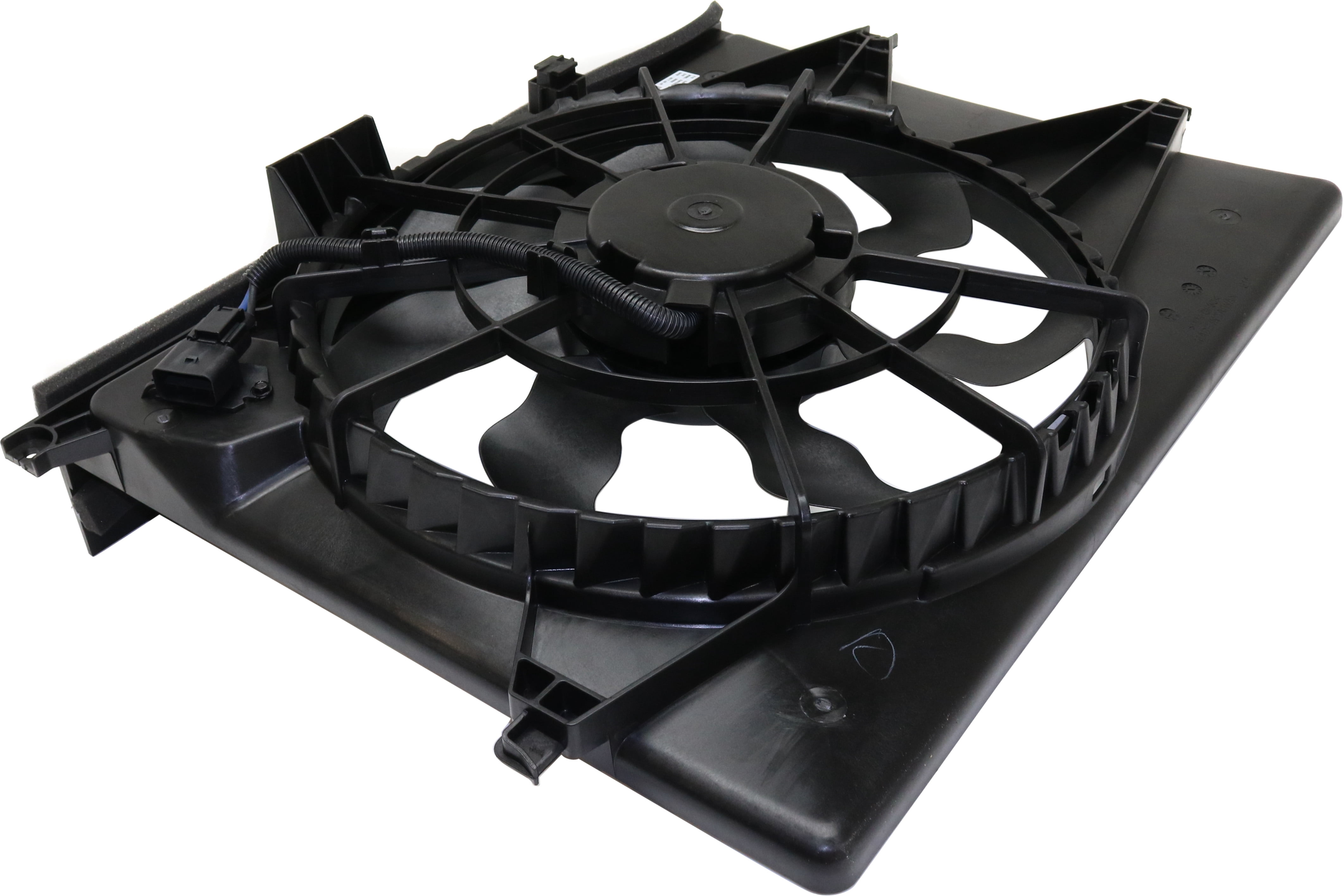 Replacement REPK160926 Cooling Fan Assembly Compatible with 2015-2018 Kia Sedona Radiator