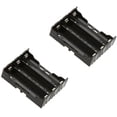 thumbnail image 2 of NARABB 1pcs DIY Black Storage Box Case For 3 x 18650 3.7V Rechargeable Batteries, 2 of 3