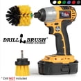 thumbnail image 4 of Scrub Brushes for Cleaning - Bathroom Cleaning Brush - Grout and Tile Cleaning Brush - Bathtub Cleaning Brush - Shower Drill Cleaning Brush - Tile Scrub Brush - Power Scrubber for Shower Cleaning, 4 of 7