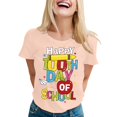 thumbnail image 2 of 100 Days Of School Shirt for Women Teens Girls 100 Days Sprinkled with Fun T Shirt Cute Funny Printed Tee Tops, 2 of 5