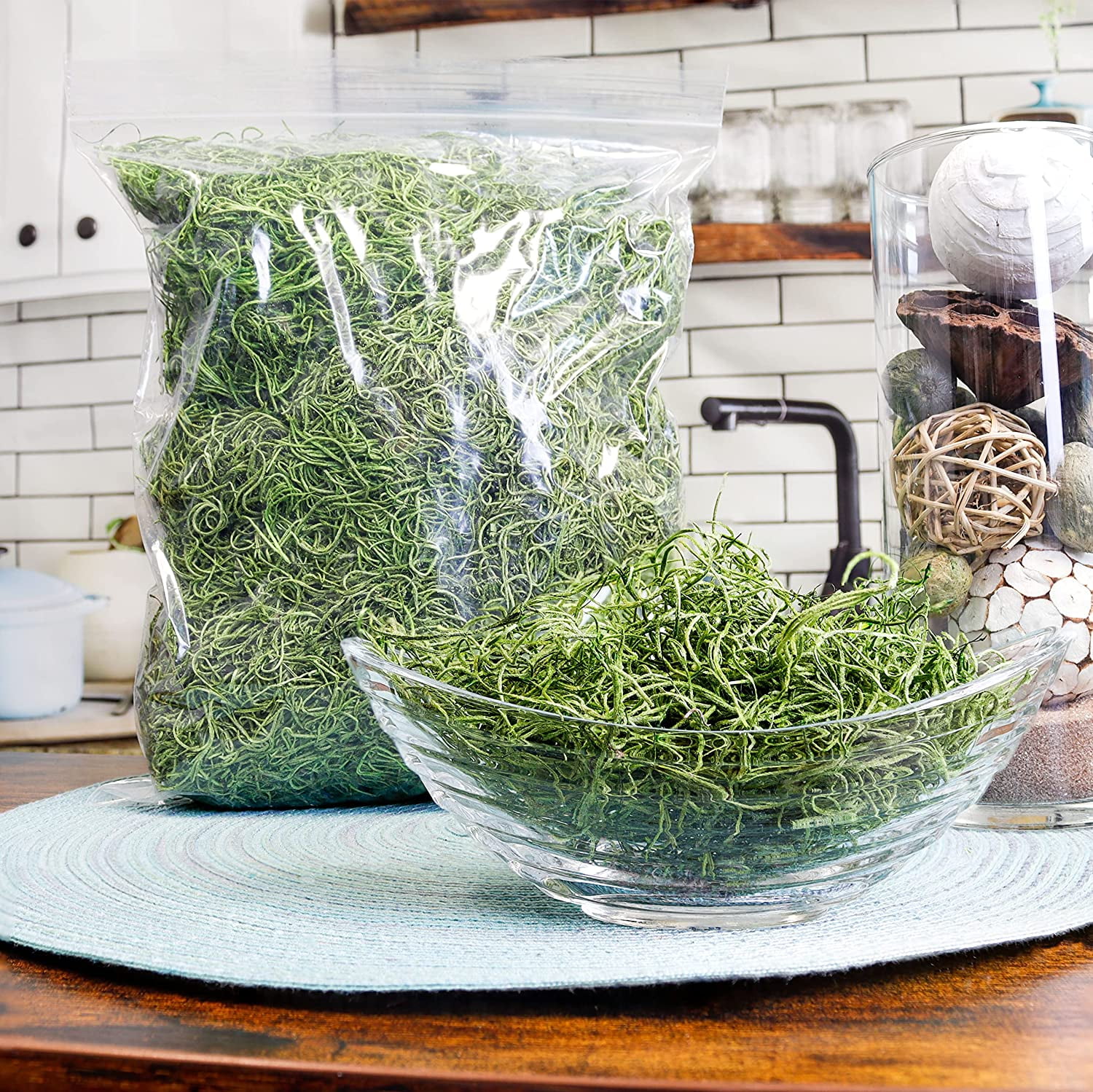 Spanish Moss - Natural 4 oz Bag – The Craft Place USA