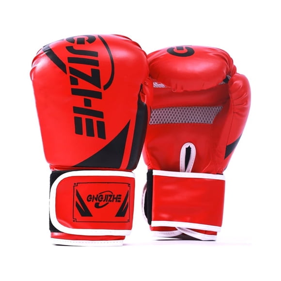 Guantes de boxeo acolchados Toystoory 10oz para adultos Rojo