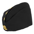 thumbnail image 1 of Gorra de soldado ruso para fiestas temáticas, cosplay y eventos. Gorra de tela portátil con forma de barco. Gorra de soldado decorativa para disfraz de capitán., 1 of 8