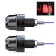 thumbnail image 1 of Señales de giro de 12v, luces Led de esquina intermitentes para manillar de motocicleta, 2x, 1 of 5