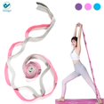 thumbnail interactive-video image 1 of Leg Extension Machine Yoga Strap, Multi-loop Strap, 12 Loops Yoga Stretch Strap, Nonelastic Hamstring Stretcher 1 of 12