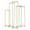 Gold, variant on 5PCS Wedding Stand Sets Backdrop, Metal Column Gold Indoor Outdoor Flower Vases Stands for Wedding Party Celemony Decoration