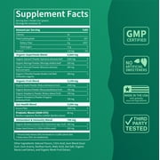 Supergreens Premium Superfood Greens Drink Mix w/Chlorella, Moringa, Spinach & Broccoli + Digestive Enzymes & Probiotic Blend -Nutrient-Packed Powder (Orange Passion 20 Servings, Travel Pack)