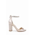 thumbnail image 2 of Jewel Badgley Mischka Louise Peep-Toe Block Heel, 2 of 7