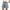 Blue, variant on Diufon Denim Shorts for Women Ruffle Elastic Midi Waist Button Shorts Ripped Frayed Shorts with Pockets