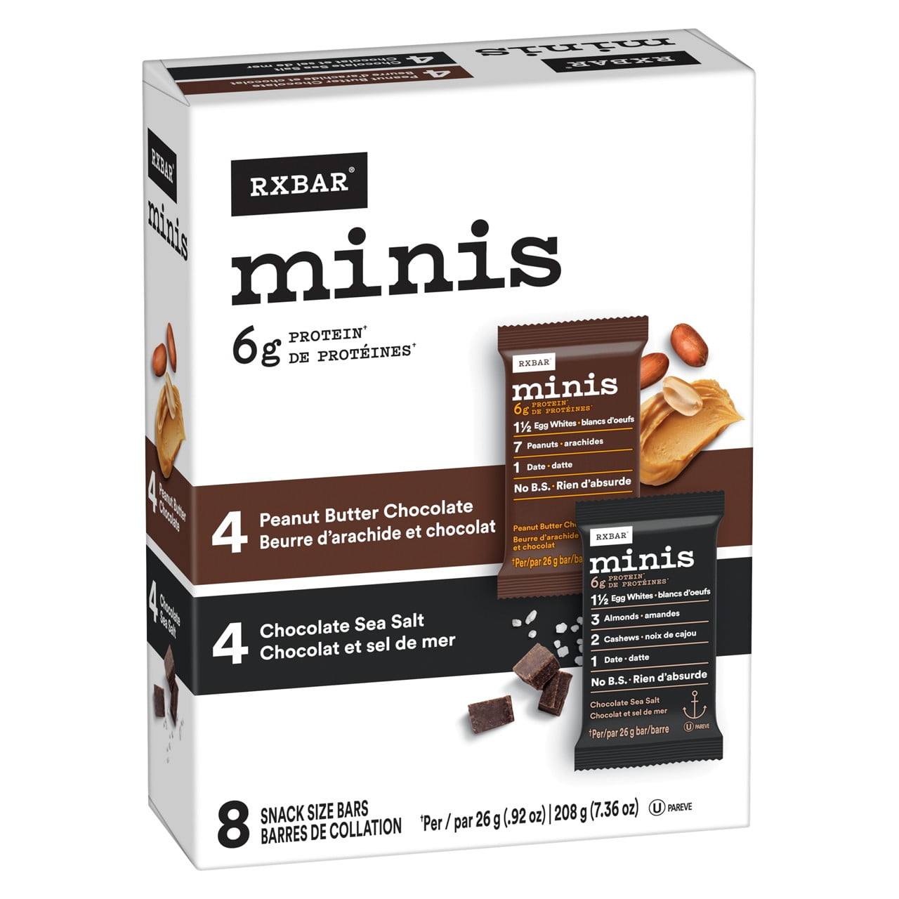RXBAR® Minis Protein Bars Variety Pack 8 x 26 g, RX MINI'S 2FLVS