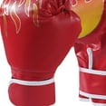 thumbnail image 6 of Vsenkes Boxing Gloves Fighting Gloves Sparring Gloves for Muay Thai Karate Grappling Red for Adults, 6 of 9