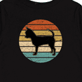 thumbnail image 4 of Inktastic Chihuahua Dog Retro Sunset Boys or Girls Long Sleeve Toddler T-Shirt, 4 of 5