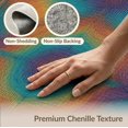 thumbnail image 6 of ODIKA Whimsical Vibrant Ombre Mosaic Contemporary Abstract Funky Maximalist for Queen Size Bedroom, Under Bed, Master Suite, Foldable Easy Care, 6 of 7