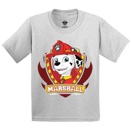 

Paw Patrol Marshall Shield Toddler Shirt for Girls Boys - 3T 4T 5T - Tshirt Pups Paw Patrol Tee
