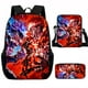 thumbnail image 1 of J-Jujutsu Kaisen 3pcs Set Backpack 40cm/15.7inch School Bags Shoulder Bag Pencil Case Computer Book Bag for Boys Girls Best Gift, 1 of 4