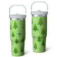 thumbnail image 2 of 1pc Christmas 30oz Tumbler with Straw & Handle - Insulated Stainless Steel Cup | Holiday Gift for Man Women (Christmas, Valentine's, Birthday), 2 of 7