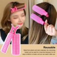 thumbnail image 1 of Clips de Cheveux Volumateurs Friser Bang Rouleaux Lavables Ménagers en Plastique Réutilisables Épingles à Cheveux Sans Chaleur Accessoires 5PCS, 1 of 1