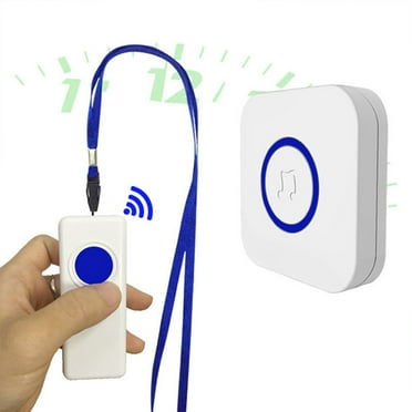 Portable Elderly Pager Long Range Electronic Wireless Remote Control Doorbell Can Be Through The Wall Waterproof Caretaker Bell