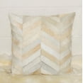 thumbnail image 2 of TORINO CHEVRON COWHIDE PILLOW 18"X18" 2-PACK, 2 of 4
