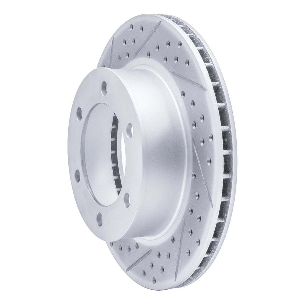 Dynamic Friction Company 830-76121L DFC Geoperformance Rotor - Drilled and Slotted