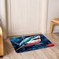 thumbnail image 6 of Shark Non-Slip Polyester Office Rug, Machine Washable Chair Rug - for Office Spaces, 6 of 6