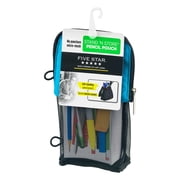 Five Star Stand 'N Store Durable Self-Standing Pencil Pouch
