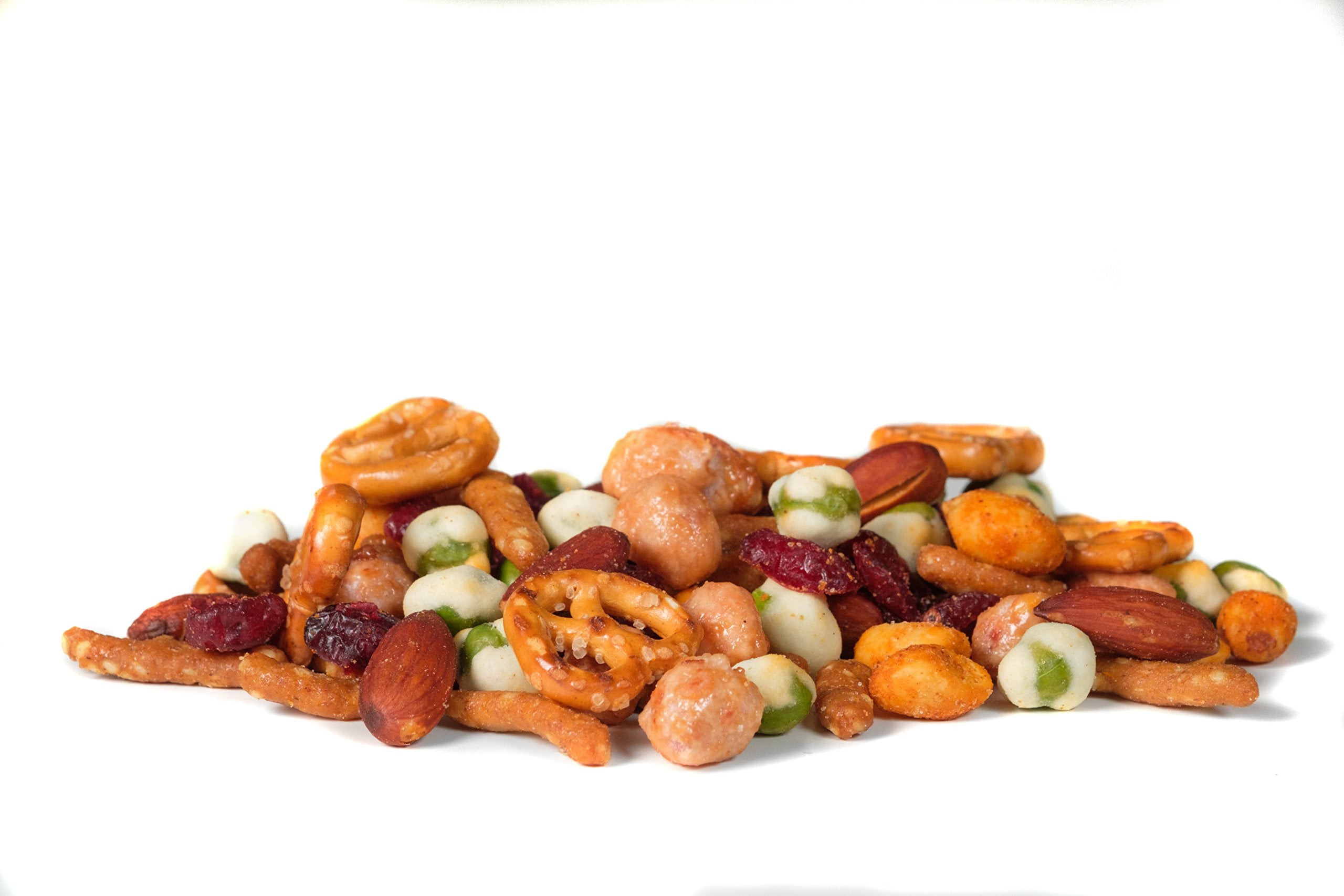 Imperial Mixed Nuts Bar Mix - Tasty Nut Snack for Any Occasion - Wasabi Peas, Almonds, Pretzels, Honey Roasted Sesame Sticks, Dried Cranberries, Spicy & Toffee Peanuts (Wasabi Sweet & Spicy)