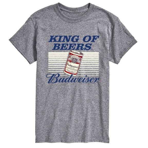 Budweiser - Retro King of Beers - Men's Short Sleeve Graphic T-Shirt