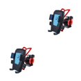thumbnail image 4 of Eigraketly soporte de bicicleta para teléfono soporte de plástico soporte de montaje de 360 ​​​​grados para andar en bicicleta manillar teléfono Azul 2piezas Eigraketly CBP490710, 4 of 5
