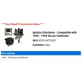 thumbnail image 2 of Ignition Distributor - Compatible with 1990 - 1995 Nissan Pathfinder 1991 1992 1993 1994, 2 of 2