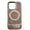 Golden, variant on Magnetic Cooling Case for iPhone 15 Pro Max, compatible with MagSafe. Heat-dissipating & shockproof, built-in adjustable stand. Made of cool matte ice armor material, available in multiple colors.