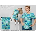 thumbnail image 6 of oneOone Cotton Flex Aquamarine Green Fabric Tea Party Kettle Sewing Craft Projects Fabric Prints By Yard 40 Inch Wide, 6 of 6