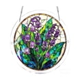 thumbnail image 2 of Acrylic Jigsaw Puzzle Suncatcher, Suncatcher Puzzle, 83 Pieces Acrylic Puzzle Window Hanging, Colorful Stained Glass Acrylic Sun Catcher Decor, for Women Mom, 2 of 5
