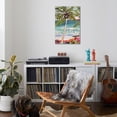 thumbnail image 4 of Art.com Palm Tree Wimsy I Stretched Canvas Print Wall Art by Karen Fields, 24" x 36", 4 of 4
