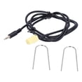 thumbnail image 4 of Cable de audio auxiliar, cable AUX-IN de 6 pines de 59,1 pulgadas, cable AU IN, adaptador AU IN, funcionamiento suave, 4 of 9