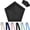 Black, variant on Mini Umbrella for Travel, Japan Pencil Umbrella Ultra Light Compact Folding Pocket Parasol, Upf 50+ Sun Protection Rain Shade, for Backpack Handbag Commute Outdoor
