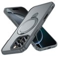 thumbnail image 2 of For iPhone 16 PRO MAX Case Shockproof Magnetic Circle Stand + Tempered Glass, 2 of 4