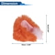 thumbnail image 4 of Accesorios para Casco de Motocicleta Decoración Orejas de Gato Gradientes para Cascos de Motocicleta Bicicleta Esquí Naranja Blanco Pegatina 1 Juego, 4 of 6