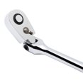 thumbnail image 3 of Eastwood Extra Long 3/8 Inch Drive Swivel Head Ratchet with Quick Release and Positive Grip Handle, 3 of 5