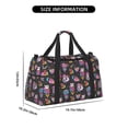 thumbnail image 3 of Balery Rainbow Unicorn And Cat Icecream Bolsa de Gimnasio para Mujeres, Bolsa de Viaje con Bolsillo Húmedo, Bolsa de Fin de Semana para Mujeres, Bolsa de Viaje Resistente al Agua, 3 of 7