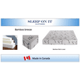 thumbnail image 3 of Matelas en Mousse de 8 Pouces Pleine Grandeur en Bambou Brise, 3 of 3