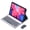 lavender gray, variant on Redmi Pad SE 11" 2023 Keyboard Mouse Case, Detachable BT English Keyboard Cover
