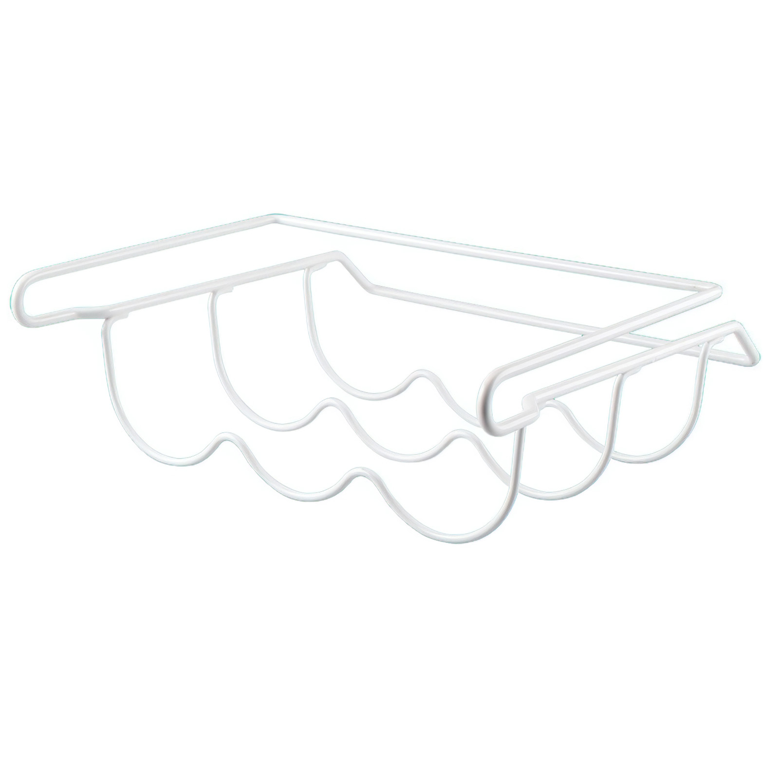 Creative Fridge Wine Rack Shelf Wrought Iron Art Refrigerator Bottle