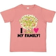 thumbnail image 3 of Inktastic I Love My Family Kids Family Tree Boys or Girls Toddler T-Shirt, 3 of 5