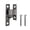 1 pack, variant on CEORPER Long Service Farm Gate Hinge Steel Weather Resistant Fence Hinge