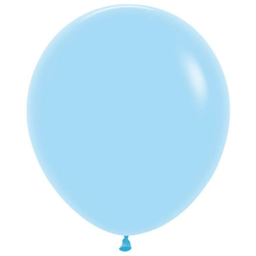 18 inch Pastel Matte Blue Betallatex Latex Balloons (25 Pack) - Party Supplies Decorations