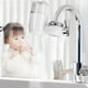 thumbnail image 1 of Filtro purificador de agua para grifo | Prefiltro para grifo de cocina con cerámica lavable y carbón activado | No necesita electricidad | Ahorro de energía | Elimina sedimentos, óxido y metales, 1 of 9