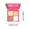 thumbnail image 2 of 4 Color Concealer Plates Longwear Concealer for Dark Circles, Blemishes, Redness,4-in-1 Conceal Blender Palette,Crease-Proof & Full Coverage for Women Daily Use,for All Skin Types, 2 of 7