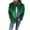 Green, variant on Yigetop Faux Fur Jacket Women Women's Fashion Cropped Faux Jacket Shaggy Warm Open Front Cardigan Coat Casual Long Sleeve Outerwear Fuzzy Jackets for Women Black L
