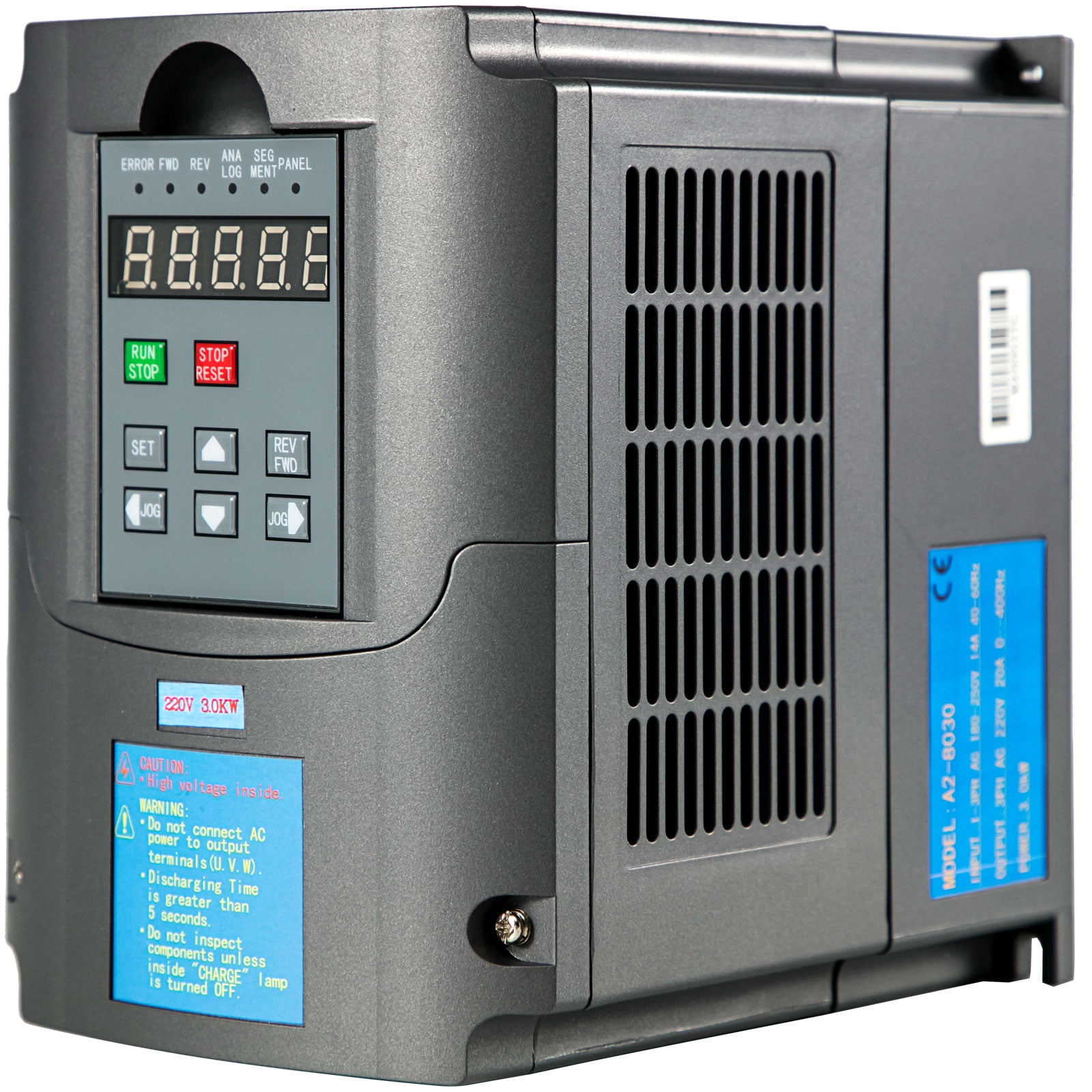【EU Stock】 3KW 220V Inverter VFD 3 phase Variable Frequency Drive Speed Control 